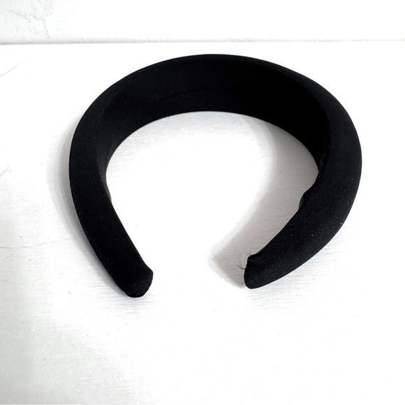 Sophie Buhai Classic Puffy Headband in Black main image 4